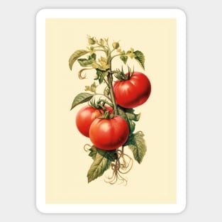 Affiche ancienne Légume - Tomate - Vintage - rétro Sticker